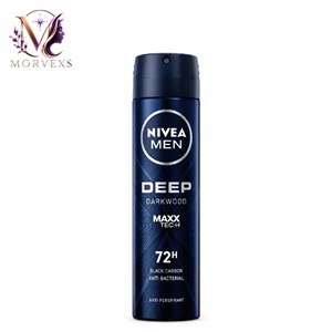 اسپری ضد تعریق مردانه نیوآ مدل Deep Darkwood 72H Black Carbon