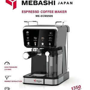اسپرسوساز مباشی مدل ECM2505 گارانتی 24 ماهه گلدن ای تی سرویس (ضمانت اصالت کالا) یکسال بیمه شرکتی