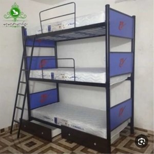 تخت خواب 3 طبقه مدل اسپرت مبلمان آپادانا مدل 604056