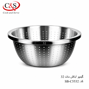 آبکش استیل مات گیمپو سایز 32 C&S