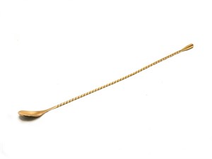 تال اسپون مدل teardrop چهل سانتی متر استیل رنگ طلایی