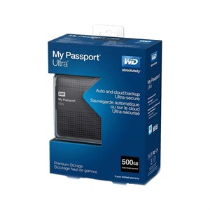 هارد اکسترنال وسترن دیجیتال پک شده 500GB