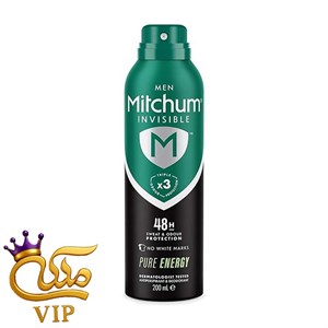 اسپری ضد تعریق مردانه میچام مدل Pure Energy حجم 200 میلی لیتر