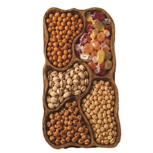 اردو خوری چوبی مدل گردو 