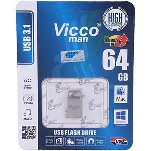 فلش 64 گیگ ویکومن Vicco Man VC374 USB3.1