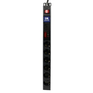 محافظ برق صوتی تصویری 6 خانه ارت دار پارت الکتریک PE5834 با کابل 1 8 متری
