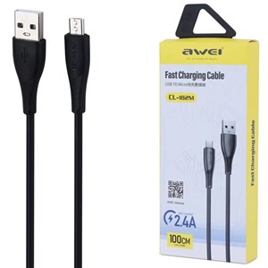 کابل میکرو یو اس بی فست شارژ 2.4 آمپر اوی CL-182M طول 1 متر