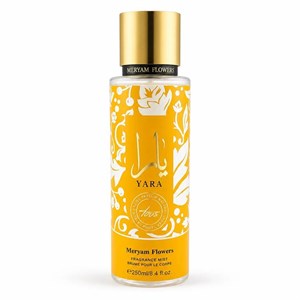 بادی اسپلش زنانه یارا Yara مدل Meryam Flowers حجم ۲۵۰ میلی لیتر