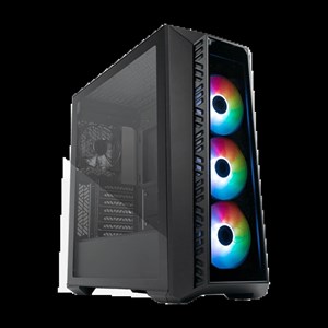 کیس کولر مستر مدل MasterBox 520 Glass Black