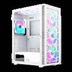 کیس گیمینگ مونتک مدل X3 GLASS White