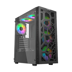 کیس گیمینگ تویستد مایندز مدل Spider Black