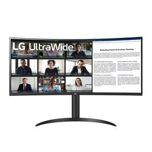 مانیتور ال جی 34 اینچ مدل UltraWide 34WR55QK-B