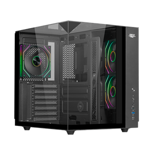 کیس گیمینگ اوست مدل AQ15 TG BLACK