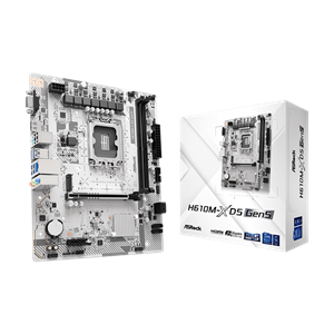 مادربرد ازراک مدل H610M-X DDR5 Gen5