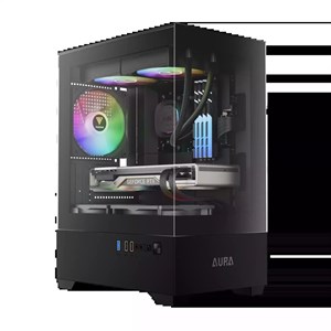 کیس گیمینگ گیم دیاس مدل AURA GC9M ARGB Black