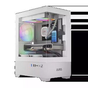 کیس گیمینگ گیم دیاس مدل AURA GC9M ARGB White