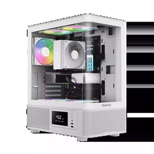 کیس گیمینگ گیم دیاس مدل ATLAS E2 CG White