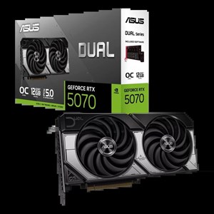 کارت گرافیک ایسوس مدل GeForce Dual RTX 5070 12GB GDDR7 OC Edition