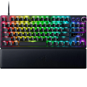 کیبورد با سیم ریزر مدل BlackWidow V4 Pro Yellow Switch