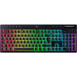 کیبورد بی سیم ریزر مدل BlackWidow V4 Low-Profile HyperSpeed