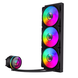 خنک کننده مایع پردازنده گیم مکس مدل IceBurg 360 Infinity BK