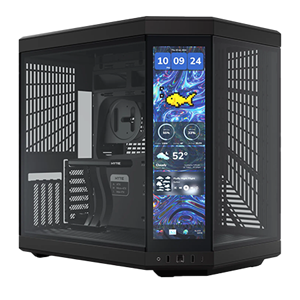 کیس گیمینگ هایت مدل Y70 Touch Infinite Pitch Black