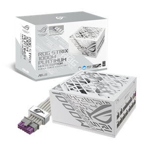 پاور ماژولار ایسوس مدل ROG Strix 1000W Platinum White Edition