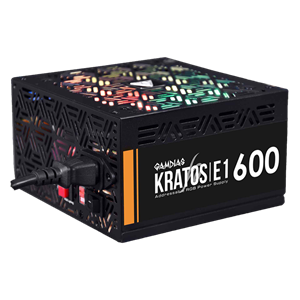 پاور غیر ماژولار گیم دیاس مدل KRATOS E1-600