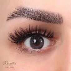 پک 3 تایی لنز رنگی بیوتی شماره 7 خاکستری تیره