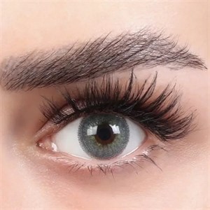 پک 3 تایی لنز رنگی بیوتی شماره 8 مدل ACGA210 خاکستری روشن