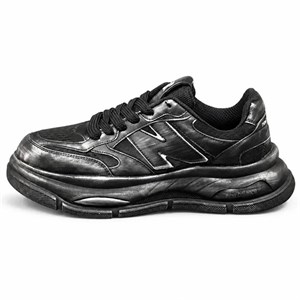 کفش کتانی مردانه مدل نیوبالانس کاستوم شده مشکی New Balance