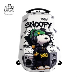 کوله‌پشتی مدرسه هارد کیس Marinox Marvel کد 1050 طرح اسنوپی Snoopy