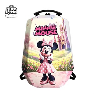کوله‌پشتی مدرسه هارد کیس Marinox Marvel کد 1050 طرح مینی‌موس Minnie Mouse