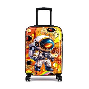 چمدان کودک Marinox Marvel کد 9590 طرح فضانورد Astronaut