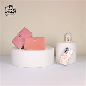 کیف پول زنانه موبایلی طرح لویی ویتون Louis Vuitton کد 01