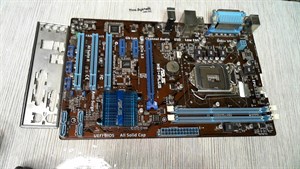 مادربرد دست دوم ASUS H61-PLUS سالم و تست‌شده | سوکت LGA 1155