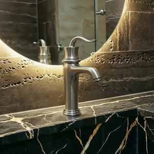 شیر روشویی آرتین کروم مات مدل آراد