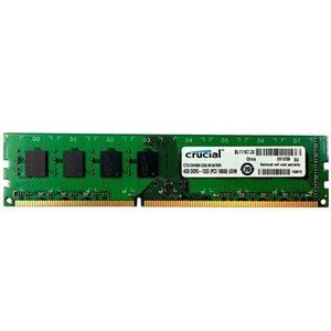 رم کامپیوتر Crucial U-DIMM DDR3 4GB 1333MHz CL9 Single