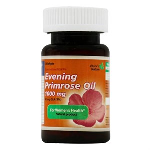 روغن گل مغربی 1000 میلی گرم ویتان نیچرز - Vitane Nature Evening Primrose Oil 1000 Mg Softgels