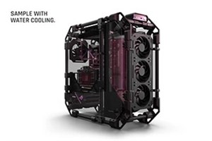 کیس آلفاکول مدل Alphacool Apex Skeleton Carbon