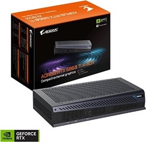 کارت گرافیک اکسترنال گیگابایت مدل GIGABYTE AORUS RTX 5060 Ti AI BOX
