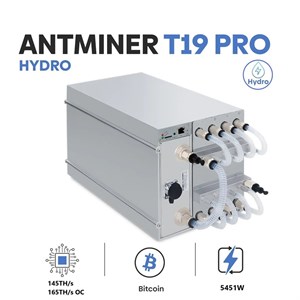 دستگاه ماینر Bitmain Antminer T19 Hydro145Th/165TH OC