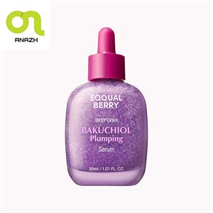 سرم باکوچیول و پپتید ضدچروک و سفت‌کننده پوست اکوالبری ۳۰ میل EQUALBERRY Bakuchiol Plumping Serum 30ml-اناژ