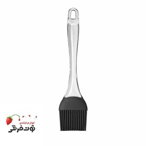 برس و لیسک قلمو سیلیکونی  دسته کریستال 