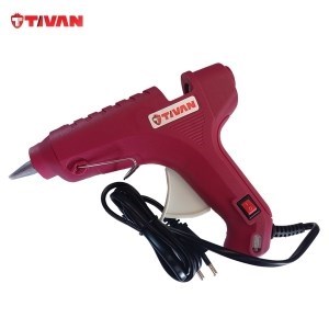 تفنگ چسب حرارتی بزرگ تیوان مدل GT128 با کیفیت 60 وات TIVAN
