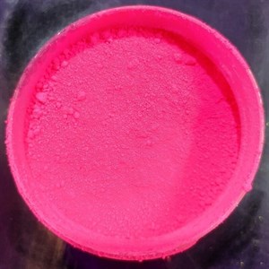 رنگ پودری فلوروسنت صورتی وزن 10 گرم