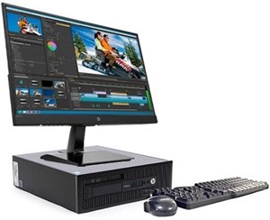 مینی کیس مانیتور استوک برند HP