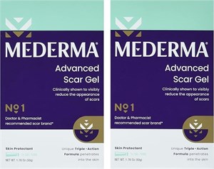 ژل ترمیم کننده پیشرفته اسکار مدرما بسته 2 عددی 100 گرمی