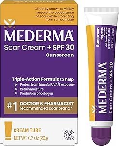 کرم ترمیم‌کننده جای زخم مدرما (Mederma)اثربخشی با یک بار مصرف روزانه