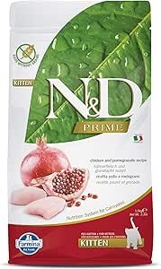 غذای خشک گربه فاریما مدل N&amp D Prime با طعم مرغ و انار - 1.5 کیلوگرم